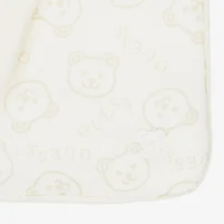 Ivory Cotton Teddy Bear Blanket (92cm)