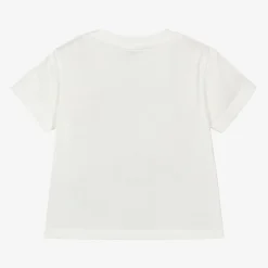 Ivory Cotton Teddy Bear Baby T-Shirt