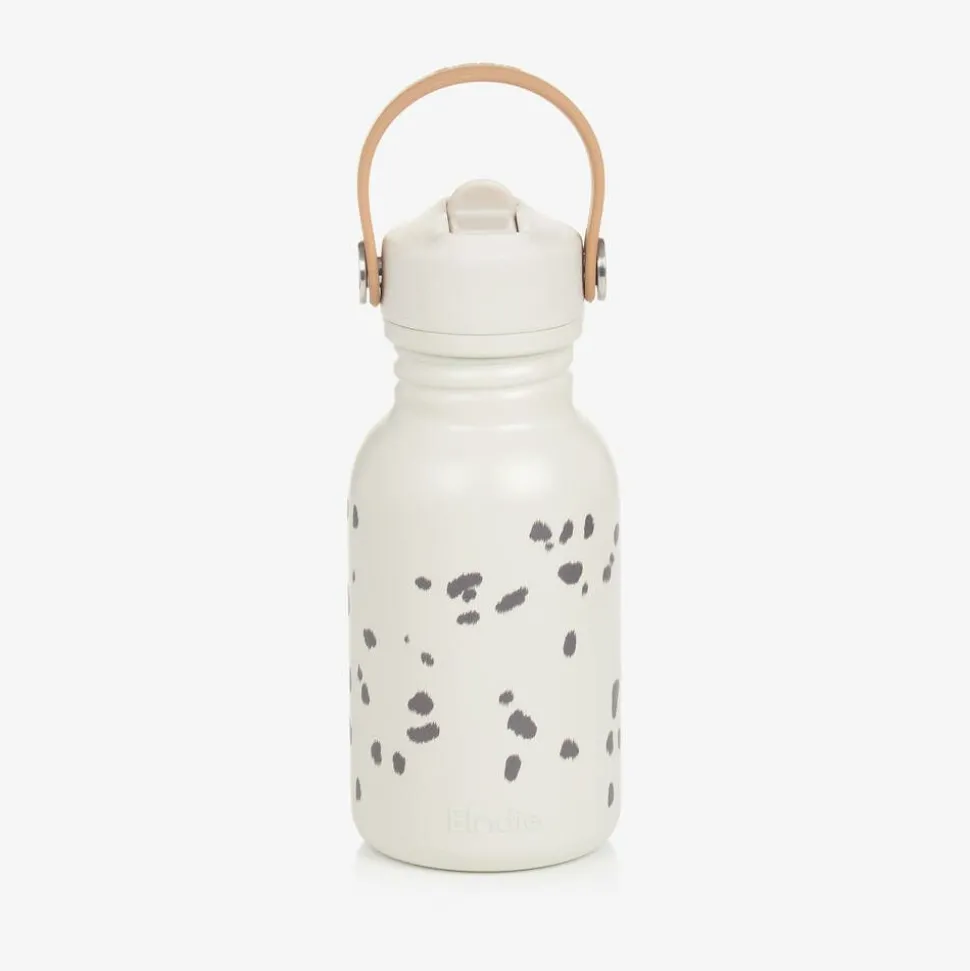 Ivory Dalmatian Dots Water Bottle (16cm)