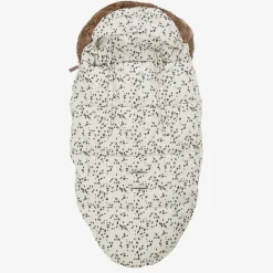 Ivory Dalmatian Print Footmuff (90cm)