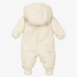 Ivory Down Padded Baby EKD Snowsuit