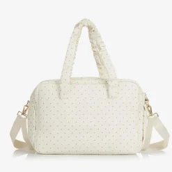 Ivory Faux Leather Changing Bag (48cm)