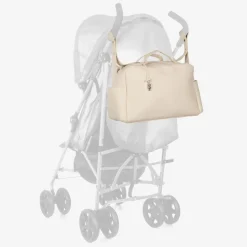 Ivory Faux Leather Changing Bag (35cm)