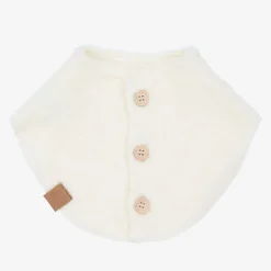 Ivory Faux Shearling Collar