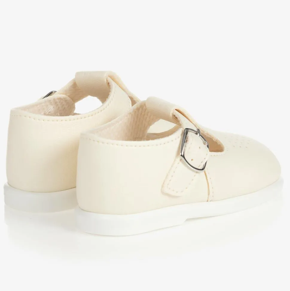 Ivory First Walker Shoes
