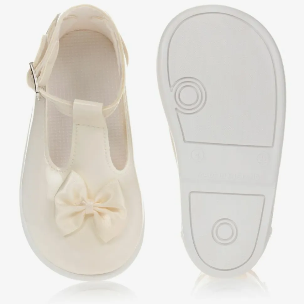 Ivory First-Walker Shoes