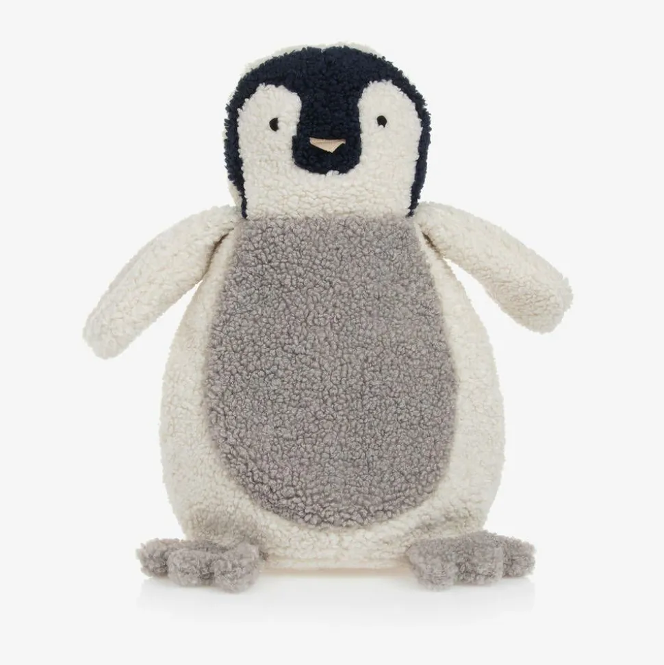 Ivory Fleece Penguin Backpack (30cm)