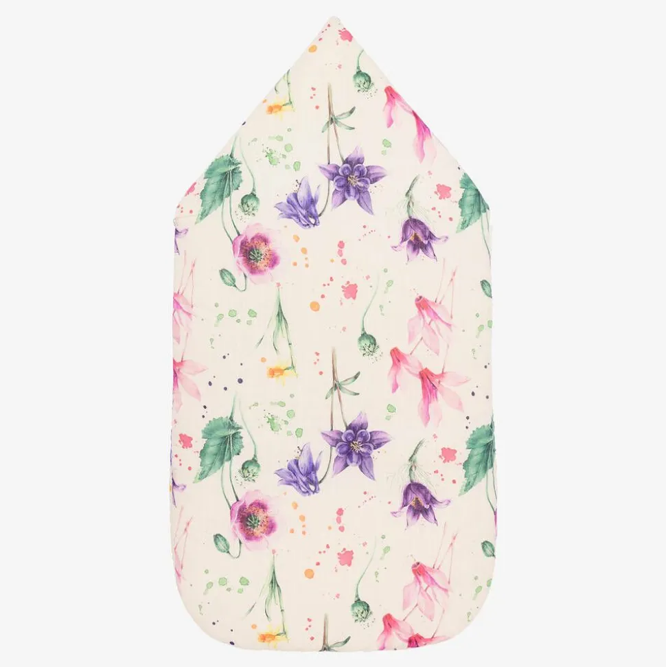 Ivory Floral Baby Nest (72cm)