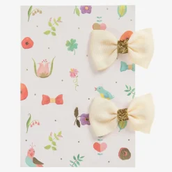 Ivory Hair Clips (2 Pack)