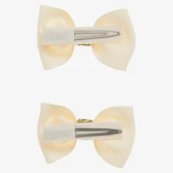 Ivory Hair Clips (2 Pack)