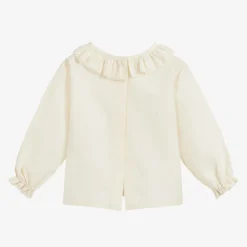 Ivory Organic Cotton Blouse