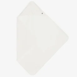 Ivory Organic Cotton Hooded Towel (77cm)
