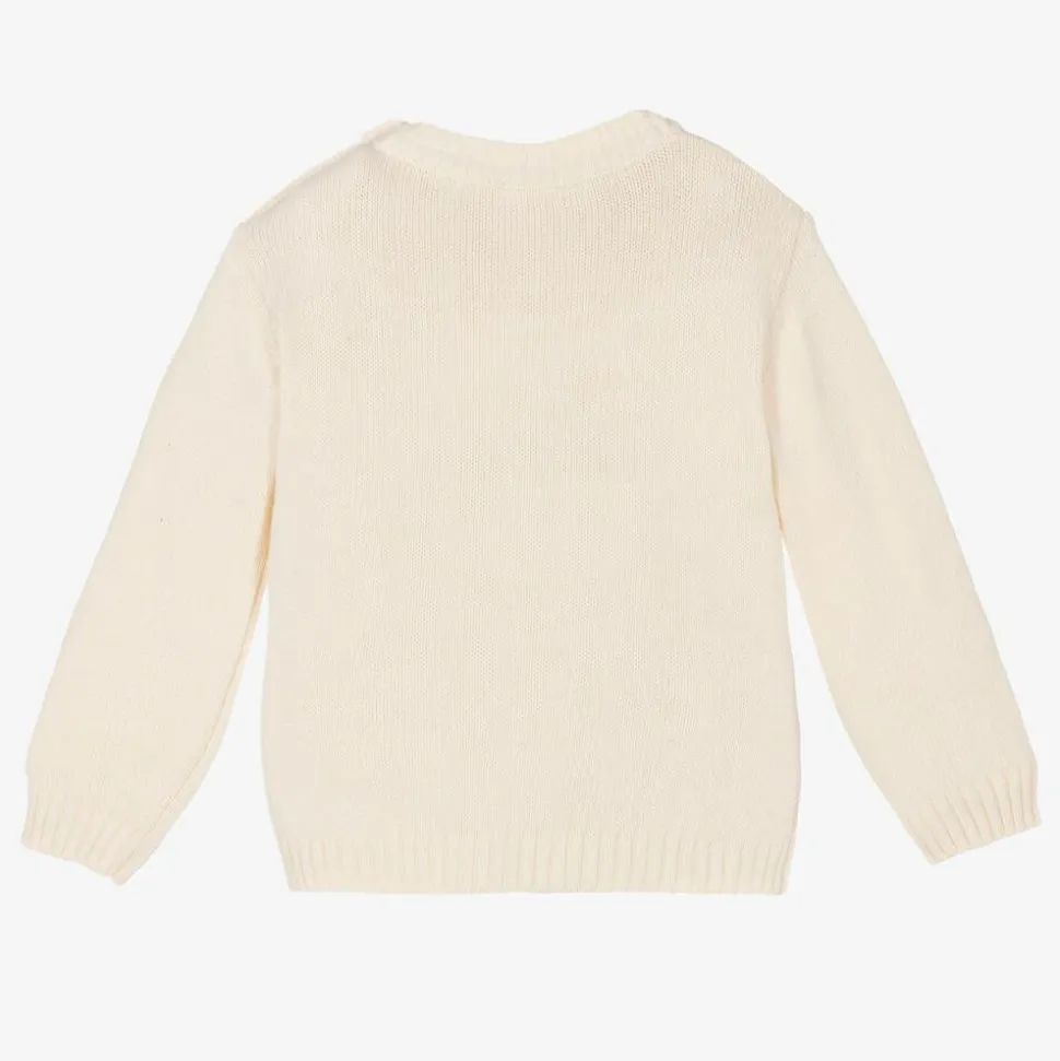 Ivory Organic Cotton Sweater