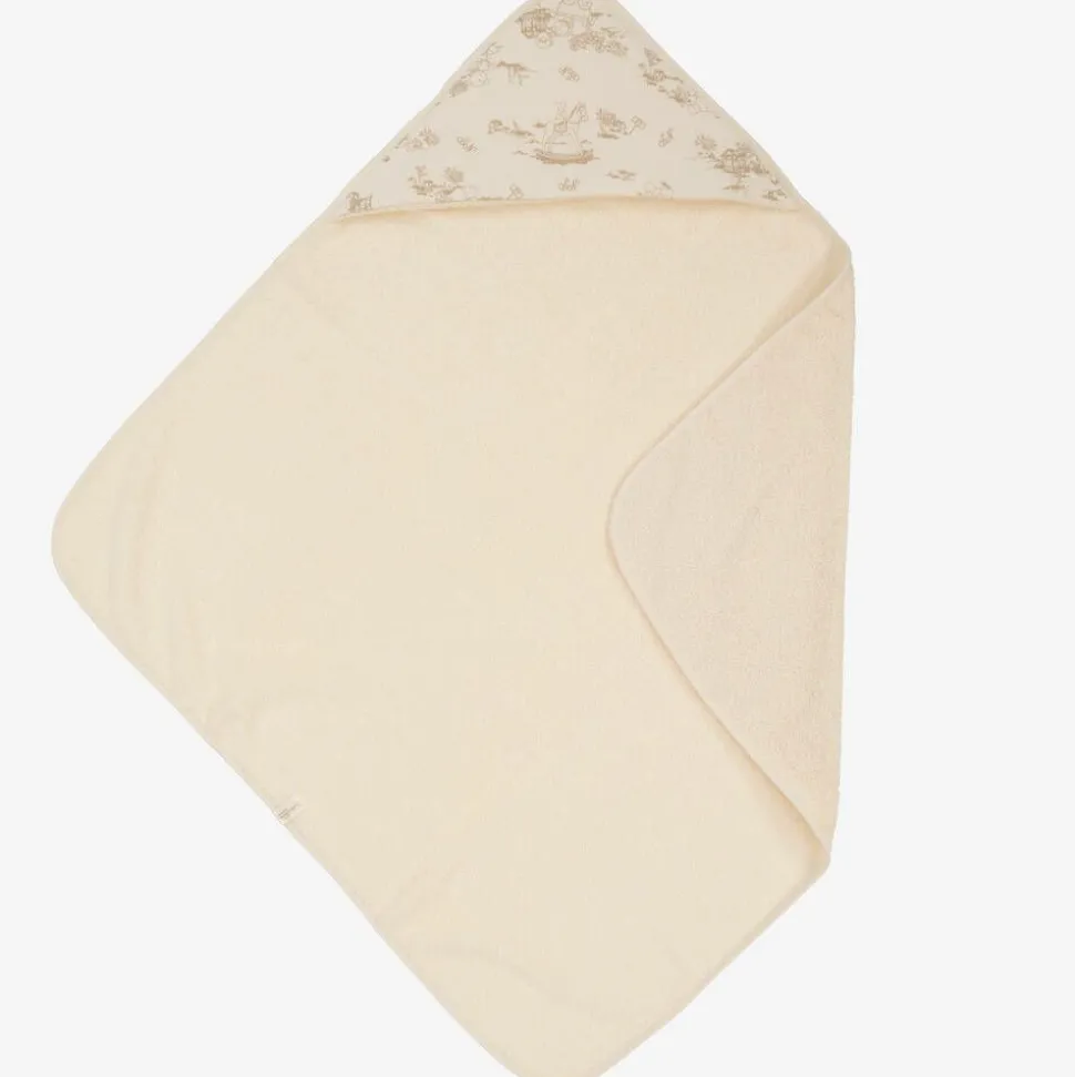 Ivory Organic Hooded Towel (75cm)