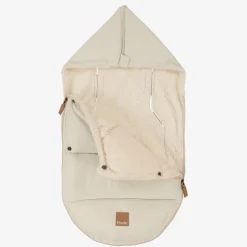 Ivory Padded Car Seat Baby Nest (80cm)