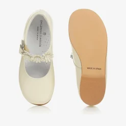 Ivory Patent Leather Shoes