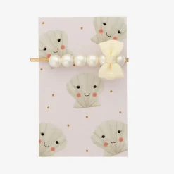 Ivory Pearl Hair Clip (5cm)
