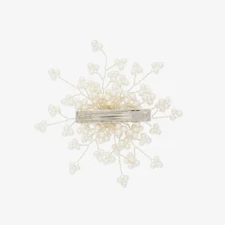 Ivory Pearl Hair Clip (9cm)