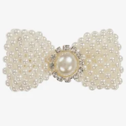 Ivory Pearl Hair Clip (6cm)