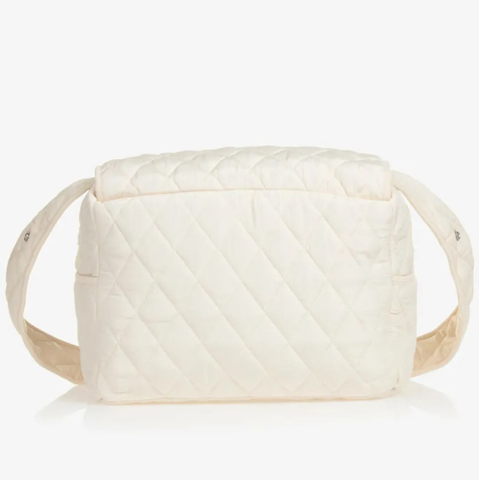 Ivory Quilted Changing Bag (36cm)