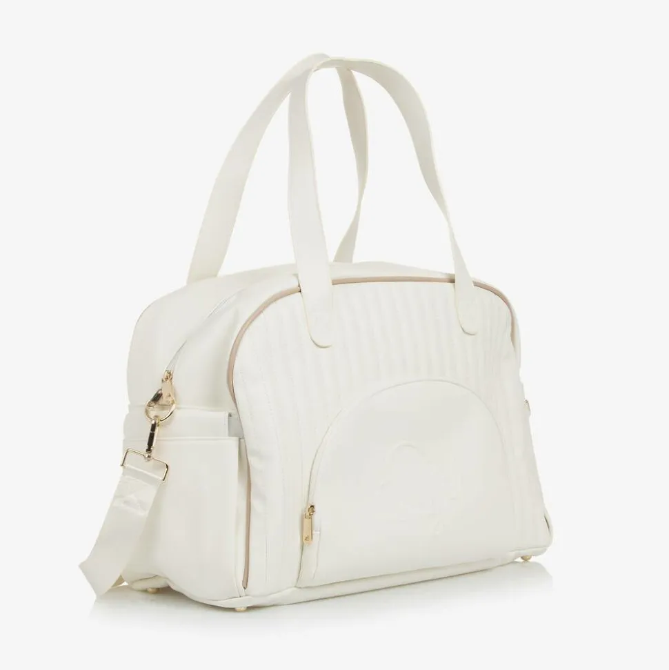 Ivory Quilted Changing Bag (44cm)