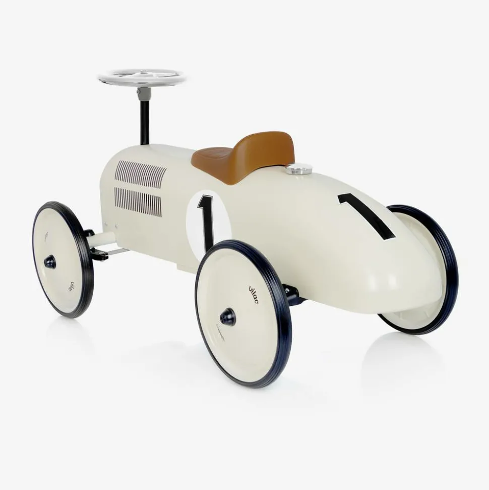 Ivory Ride-On Vintage Car (76cm)