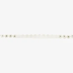 Ivory Satin Flower Headband