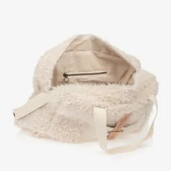 Ivory Sherpa Fleece Changing Bag (48cm)
