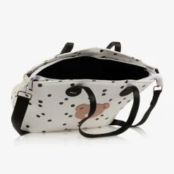 Ivory Spotted Baby Changing Bag (50cm)
