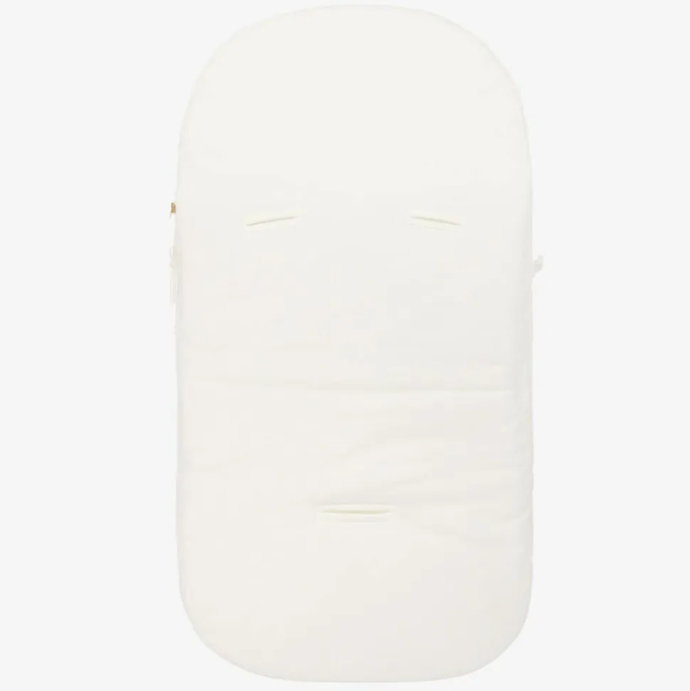 Ivory Teddy Bear Logo Cotton Baby Nest (80cm)