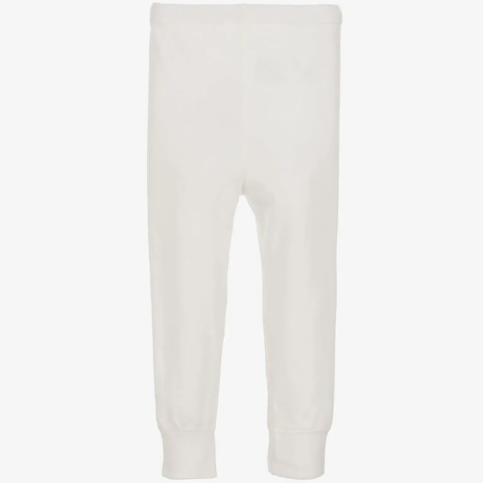 Ivory Thermal Wool Leggings