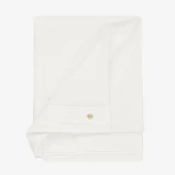 Ivory Velour Baby Blanket (87cm)