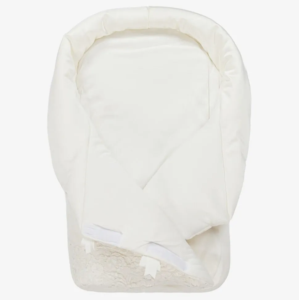 Ivory Velour Baby Nest (65cm)