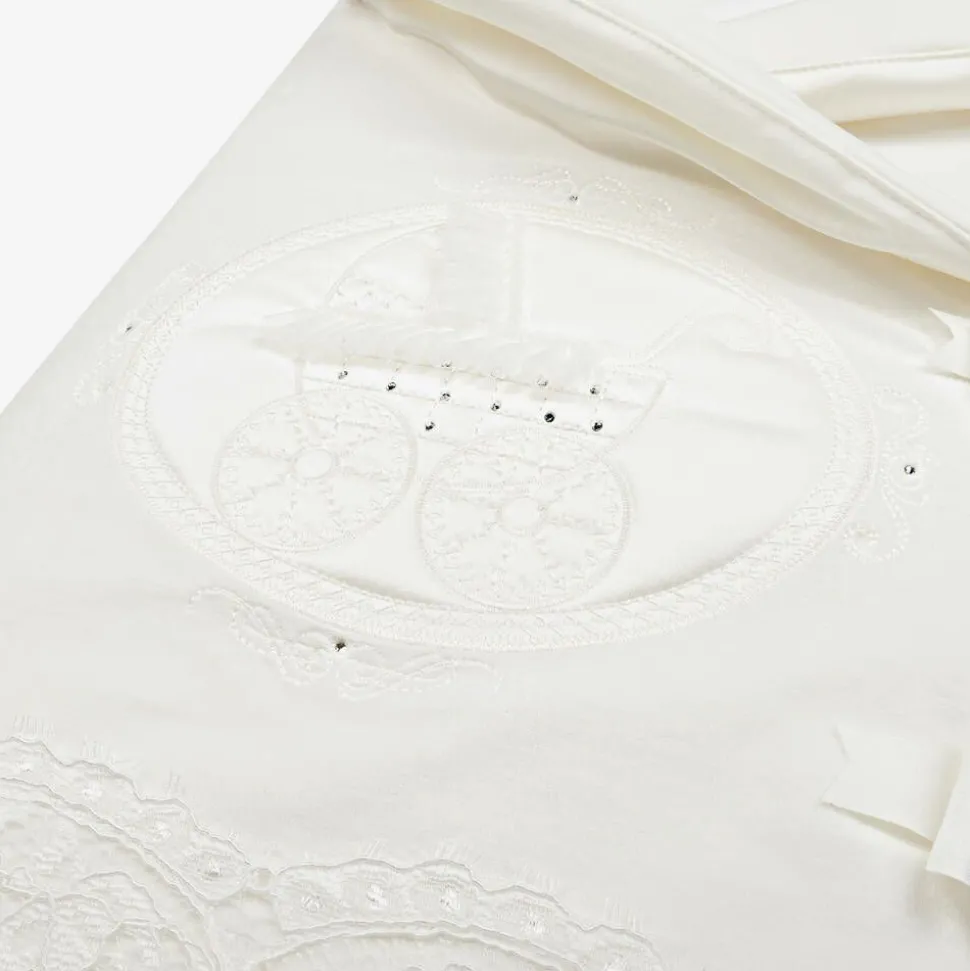 Ivory Velour Baby Nest (65cm)