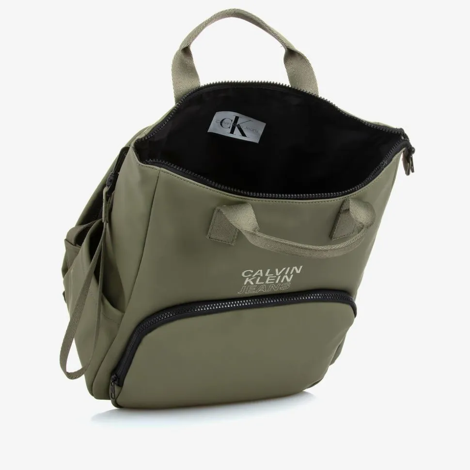 Khaki Green Changing Backpack (40cm)