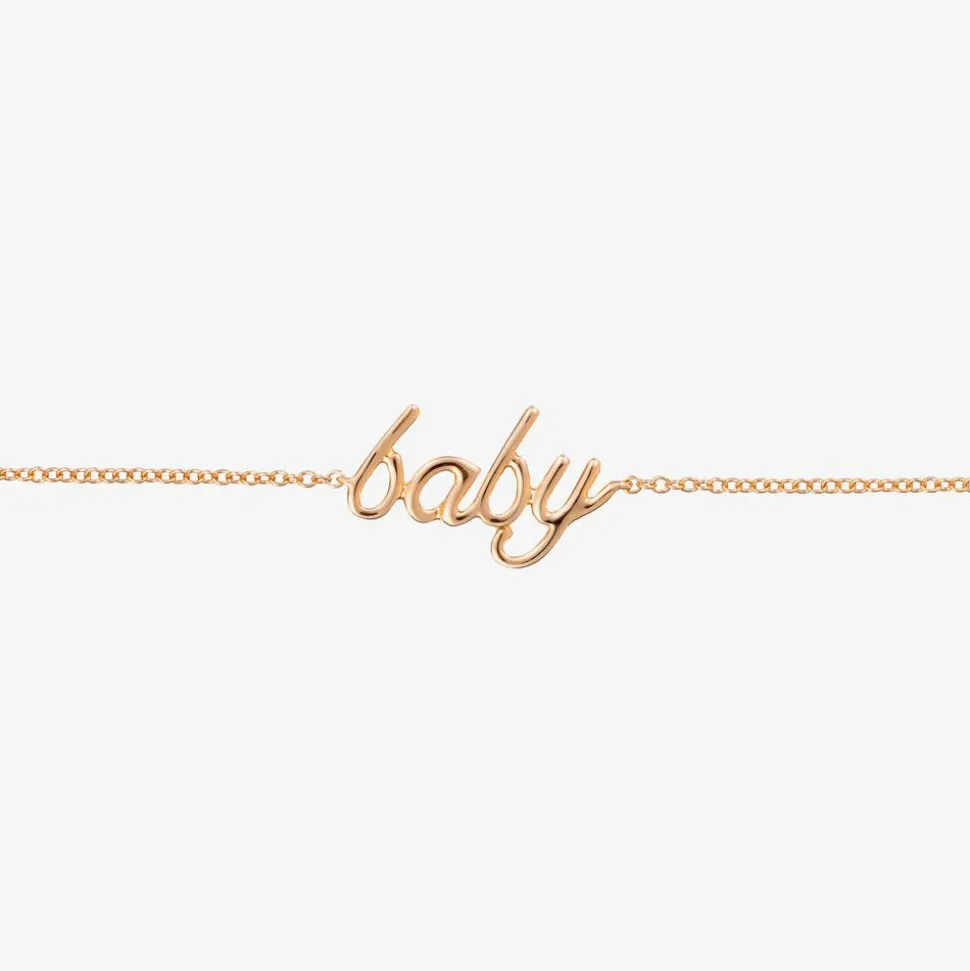 18kt Rose Gold Baby Bracelet