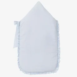 Light Blue Cotton Jersey Baby Nest (80cm)