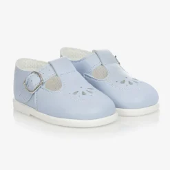 Light Blue T-Bar Shoes