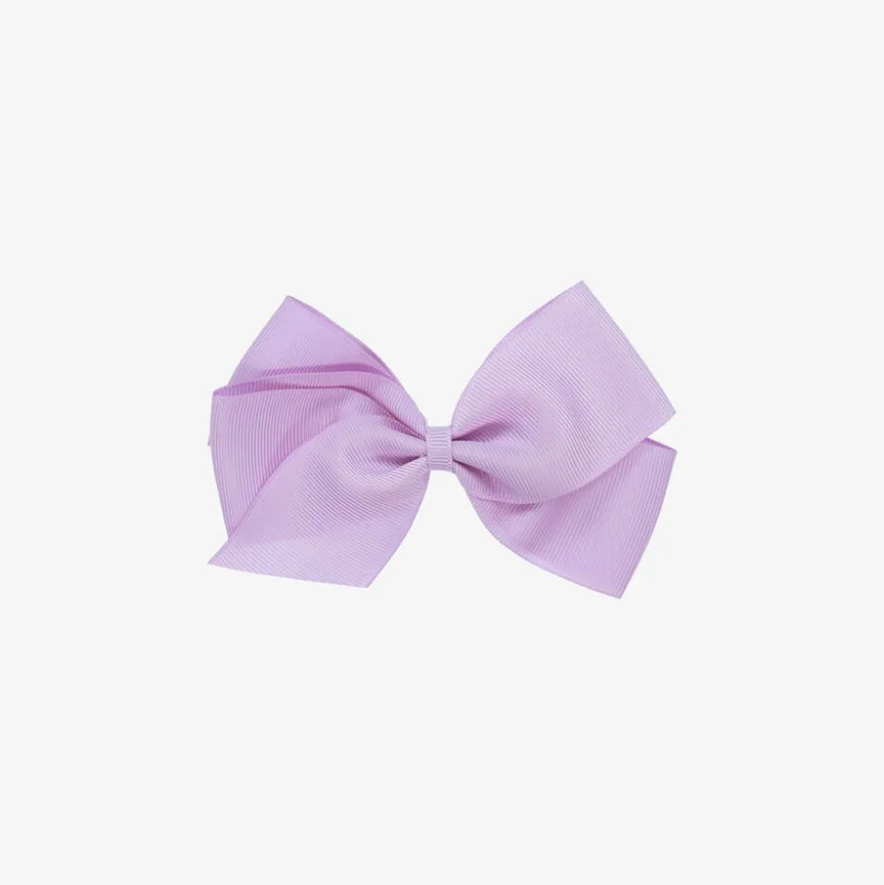 Lilac Bow Hair Clip (12cm)
