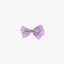 Lilac Purple Bow Hair Clip (7cm)