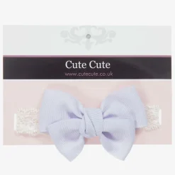 Lilac Purple Bow Headband