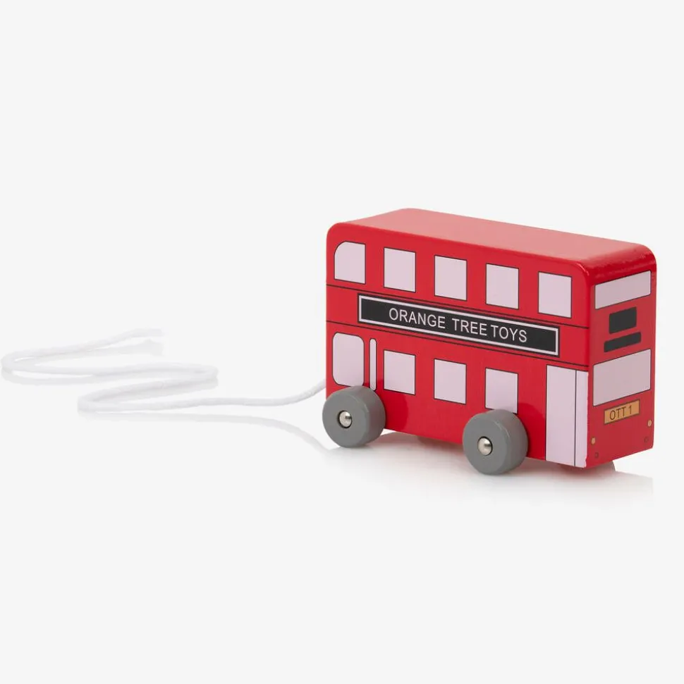 London Bus Pull Along Toy (13cm)