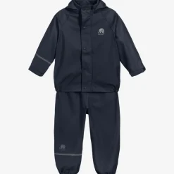 Navy Blue 2 Piece Rainsuit