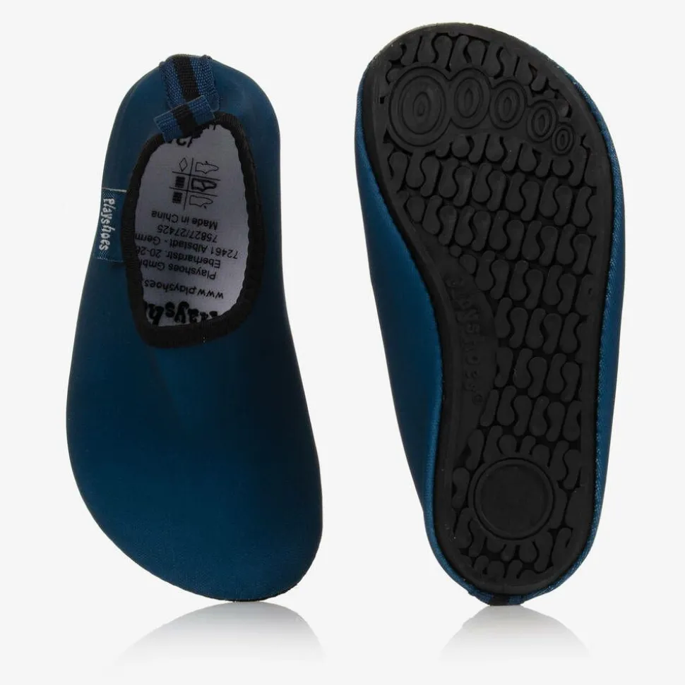 Navy Blue Aqua Shoes