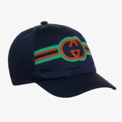 Navy Blue Cotton Cap