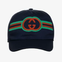 Navy Blue Cotton Cap