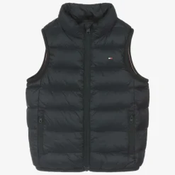 Navy Blue Down Padded Gilet