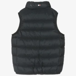 Navy Blue Down Padded Gilet