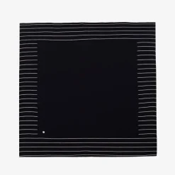 Navy Blue Knitted Blanket (105cm)