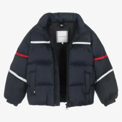 Navy Blue Puffer Jacket